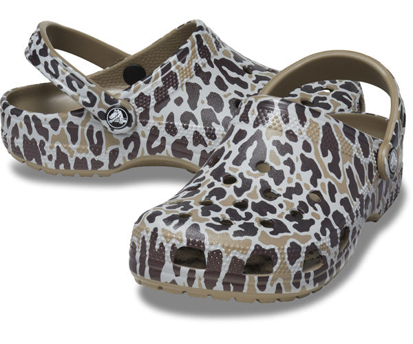 Crocs leopard print clog best sale