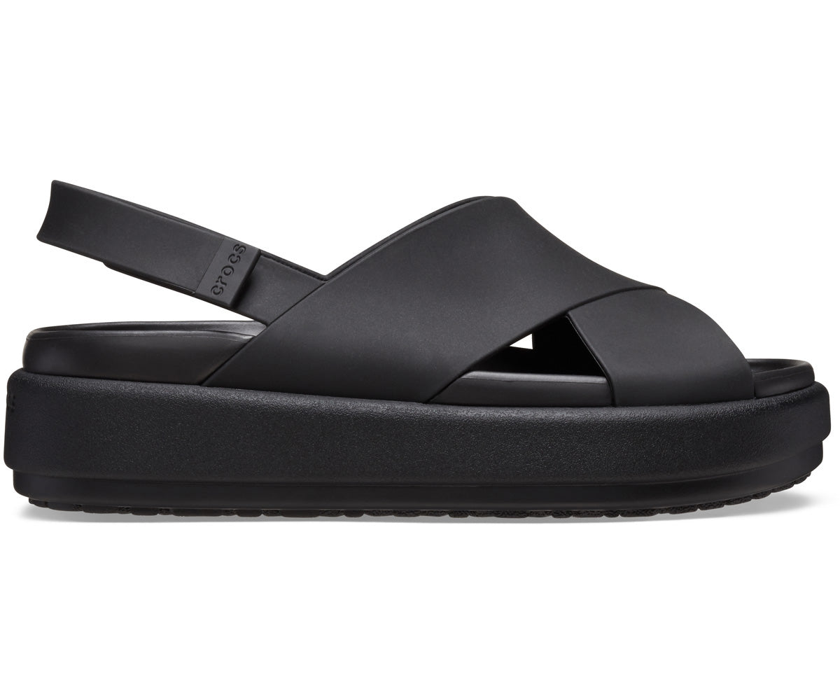 W&#39;s Brooklyn Luxe Cross Strap - Black/Black